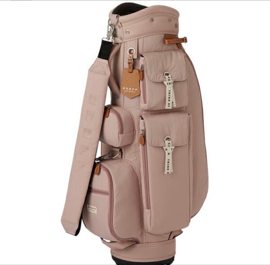 ONOFFキャディバック　ダスティピンク