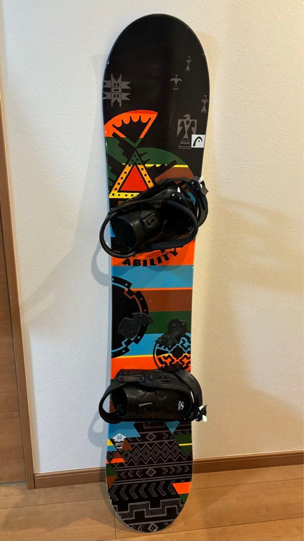 head.ABILITY 148cm スノーボード 　zumaビンディング付き