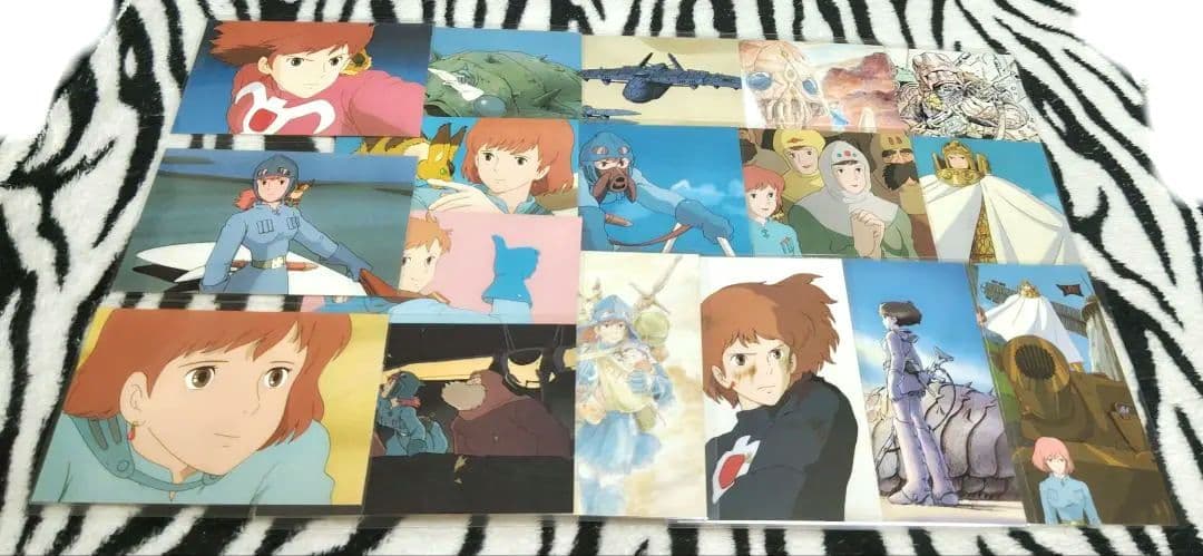 風の谷のナウシカ ポストカード 17種類セット ラミネート済 バラ売り❌