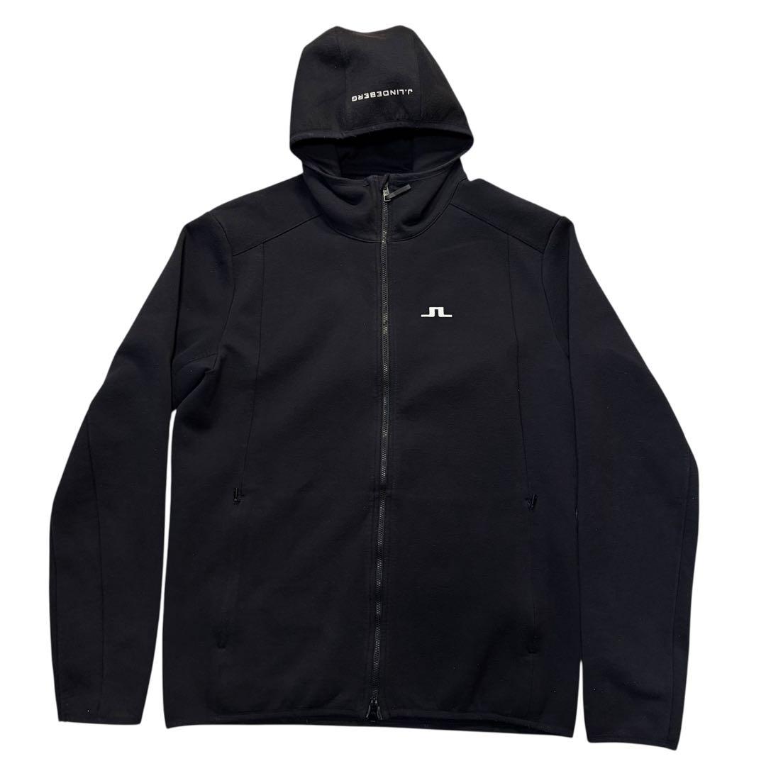 j.lindeberg ジェイリンドバーグ ジップパーカー ゴルフ ブラック L
