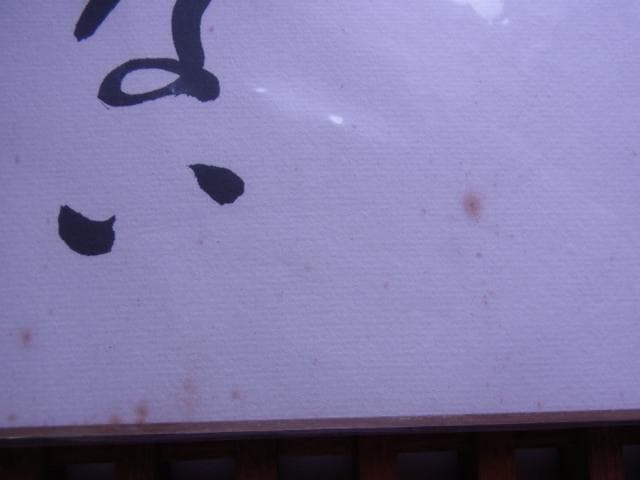 色紙　名人　中原誠　前進できぬ駒はない　永世10段