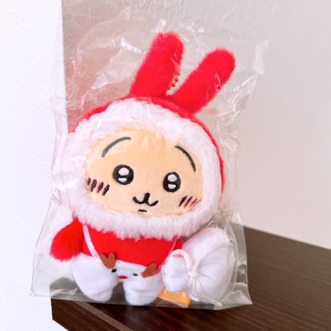 ちいかわ　うさぎ　クリスマスなぷちミニマスコット