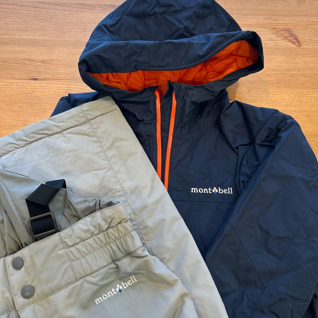 モンベル スキーウェア 上下セット 140