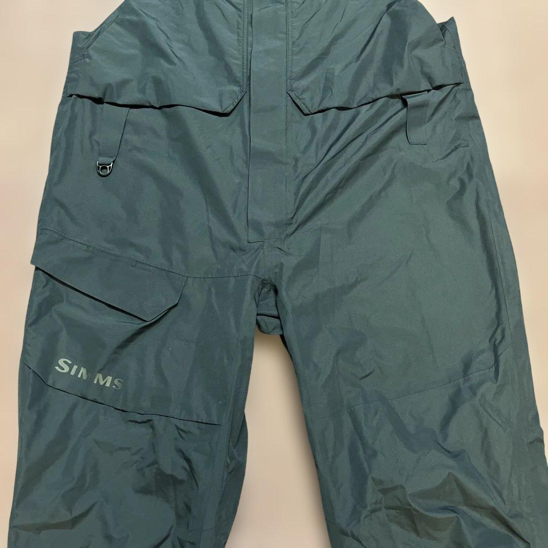 SIMMS ビブ　ダークグレー フィッシングパンツ　大きいサイズ　3L
