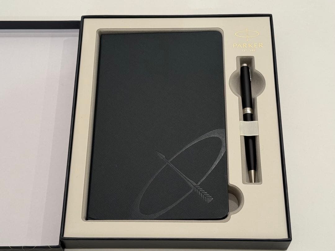 Parker ボールペンとノートセット