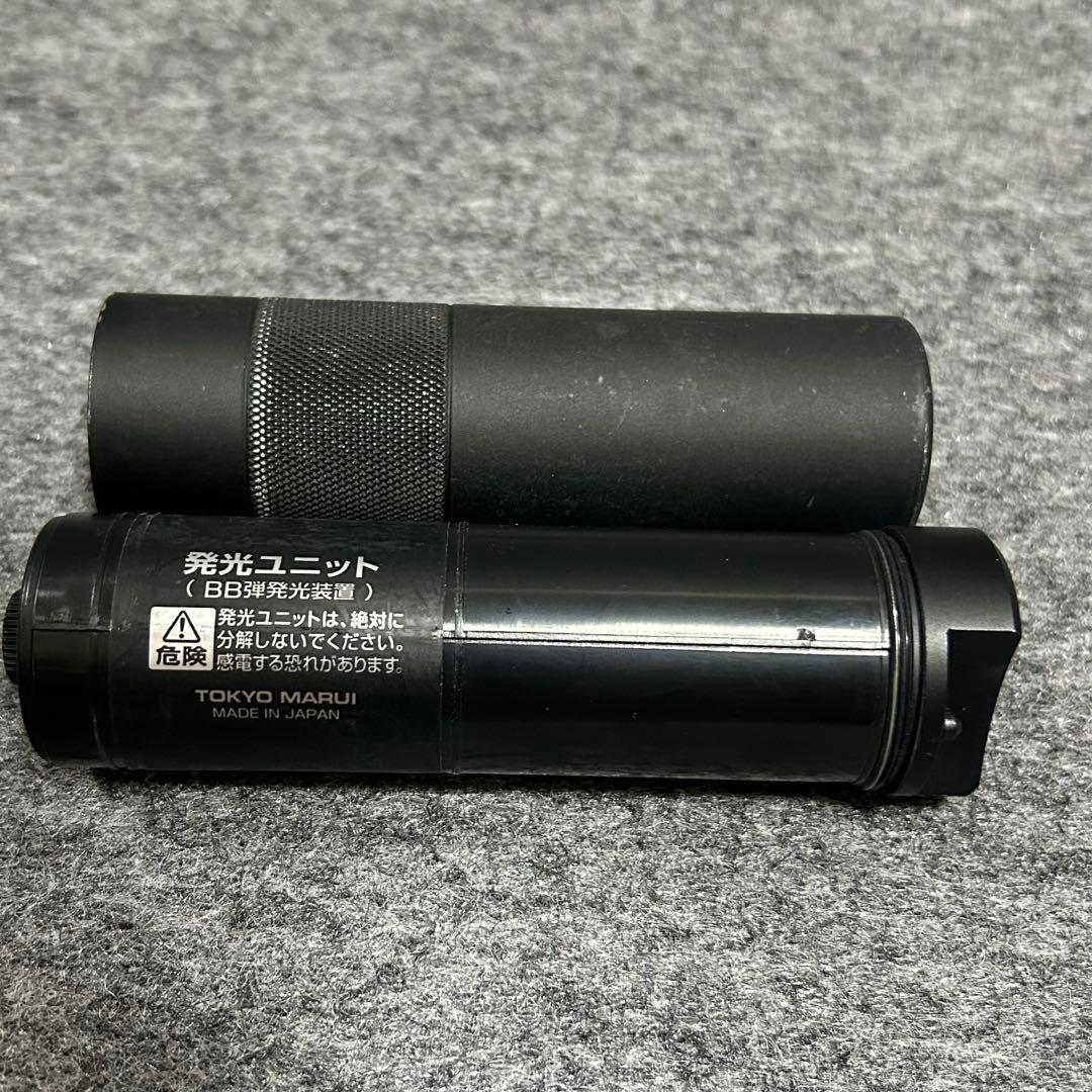 東京マルイ P90 電動ガン サイト付 トレーサー3本 動作未確認