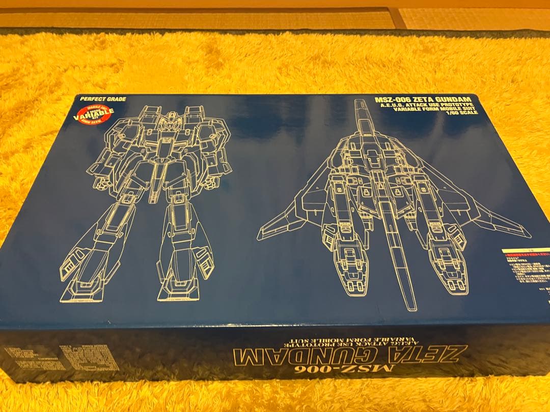 PG　1/60 　ゼータガンダム・MSZ-006