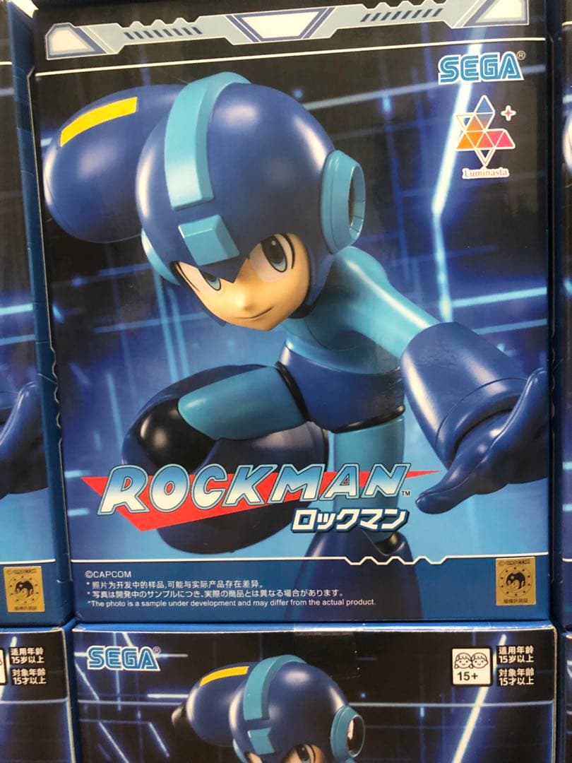 【最安値】ロックマン ROCKMAN Luminasta 10セット