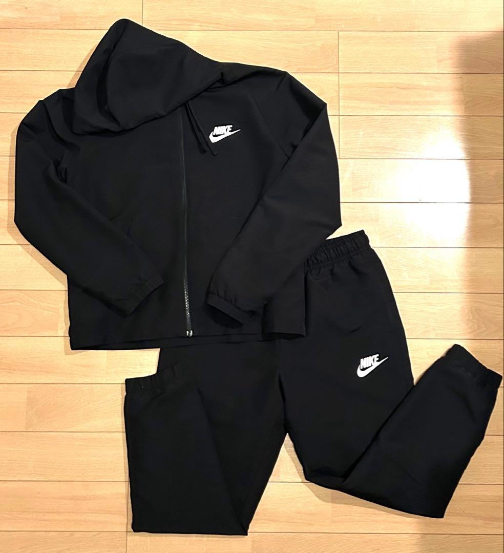格安　早い者勝ち　Nike 黒 ジャージ上下セット