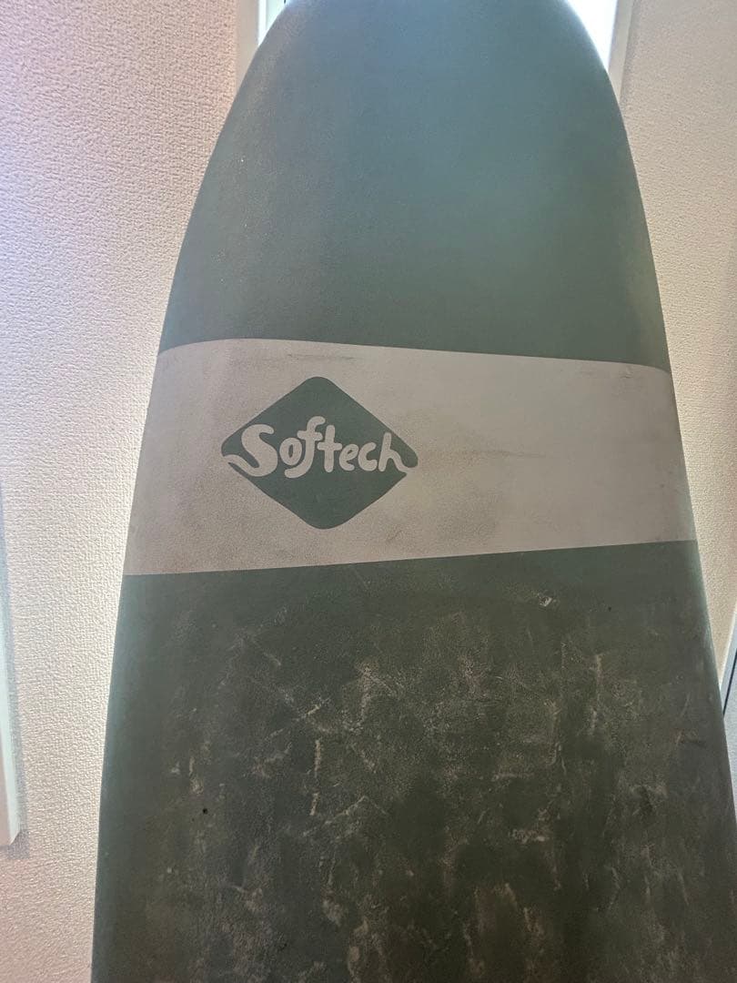 ソフテック　サーフボード　6.6 フィン、リーシュ