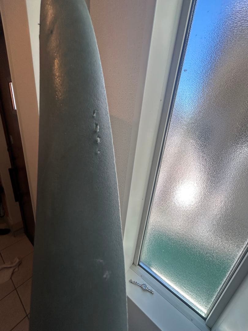 ソフテック　サーフボード　6.6 フィン、リーシュ