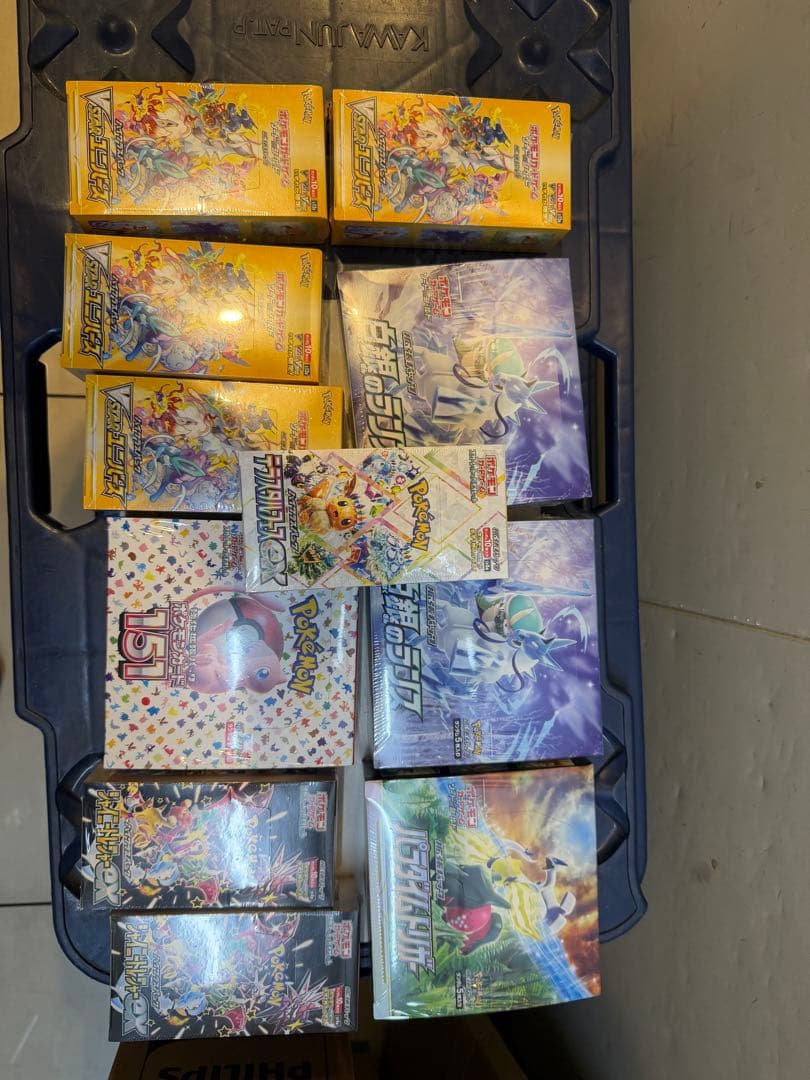 ポケモンカードゲーム boxまとめ売り　シュリンク付き　計11点