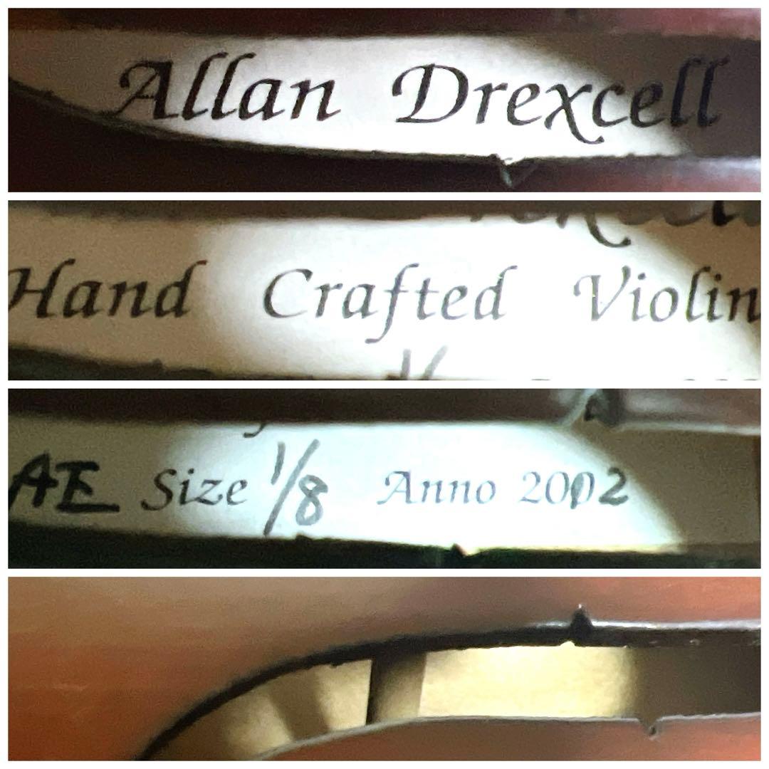 【極美品】Allan Drexcell 1/8バイオリン 2012年製