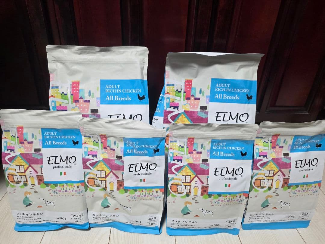 【❀そるまるす❀】ELMO 犬 リッチインチキン アダルト 18.4kg
