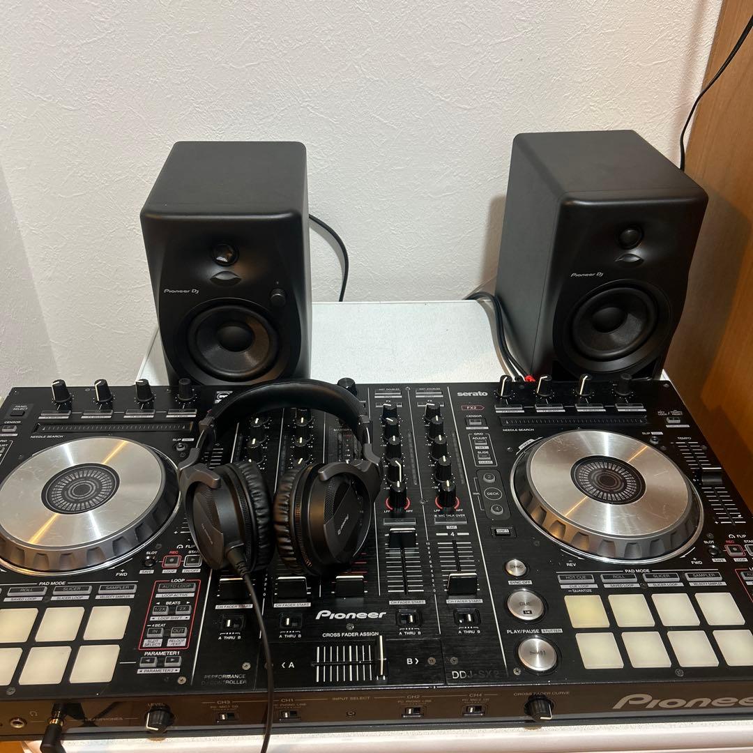 【DJセット】Pioneer DDJ- SX2 DJヘッドホン DM-40D