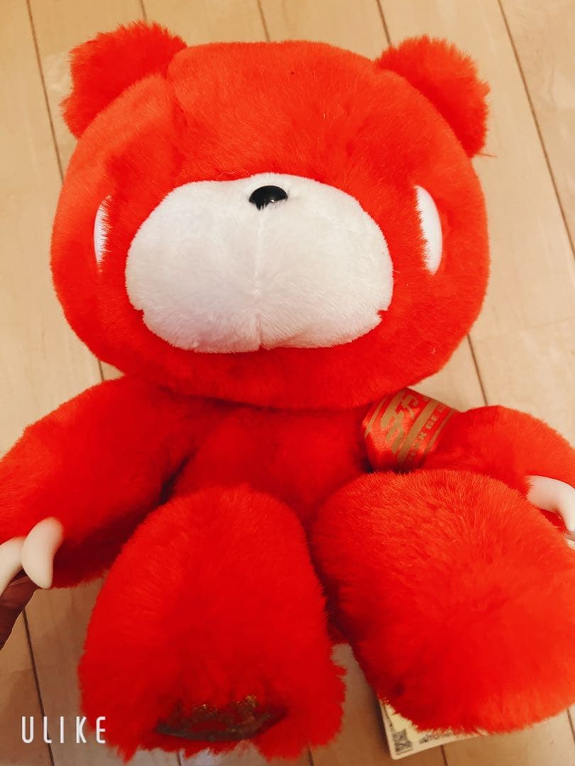 グルーミーのぬいぐるみ 赤