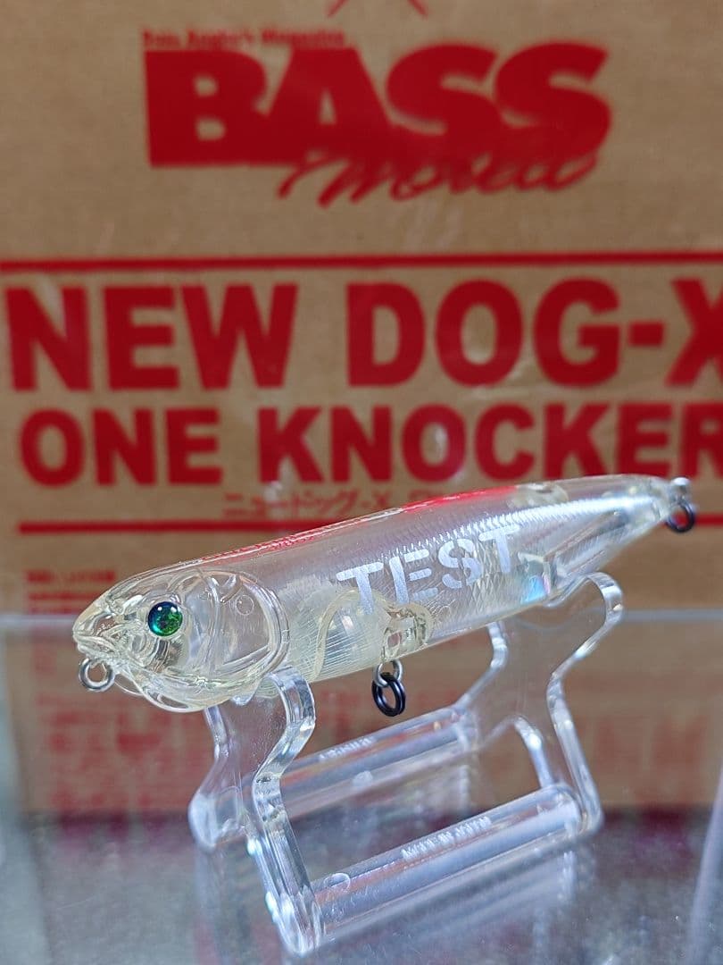 メガバス × バスワールド ドッグX ワンノッカー テストモデル 箱有 未使用品