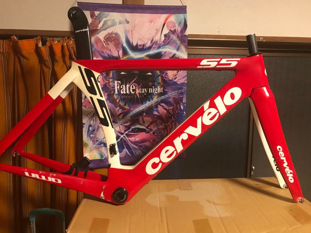 カーボンフレームセット 48サイズ