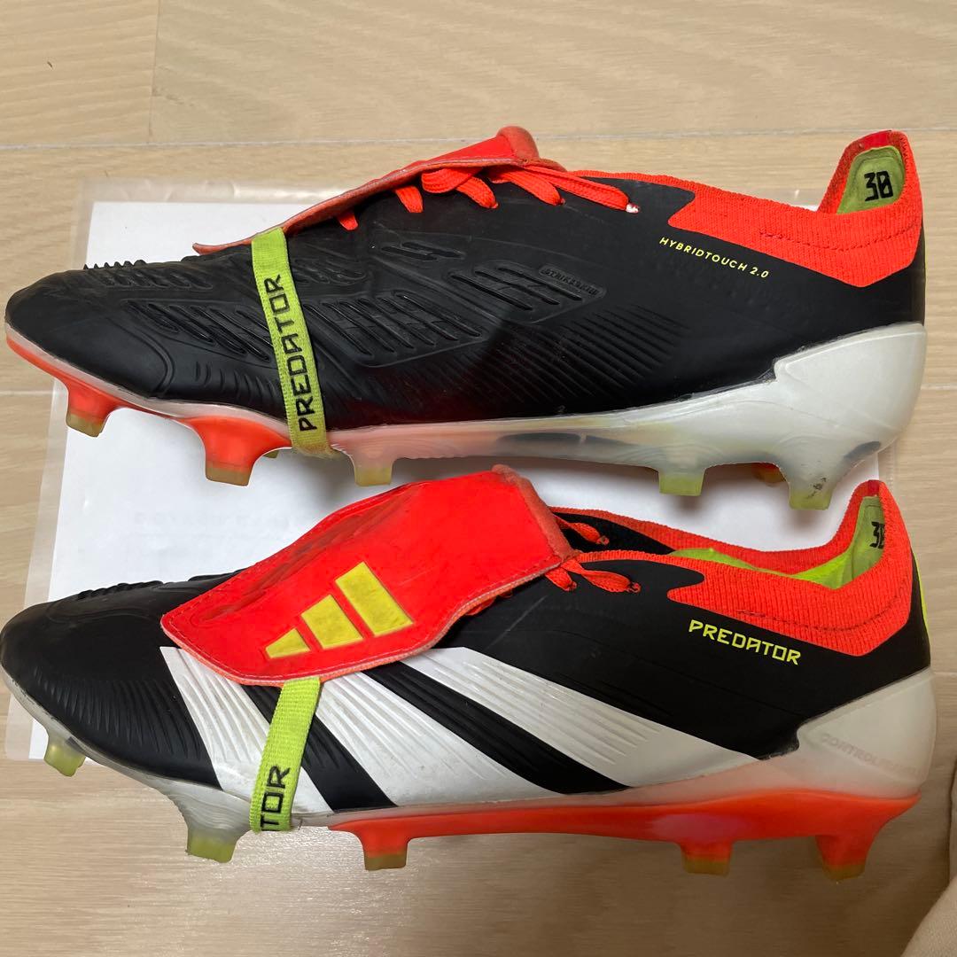 adidas Predator シューズ 27.5ブラック/レッド