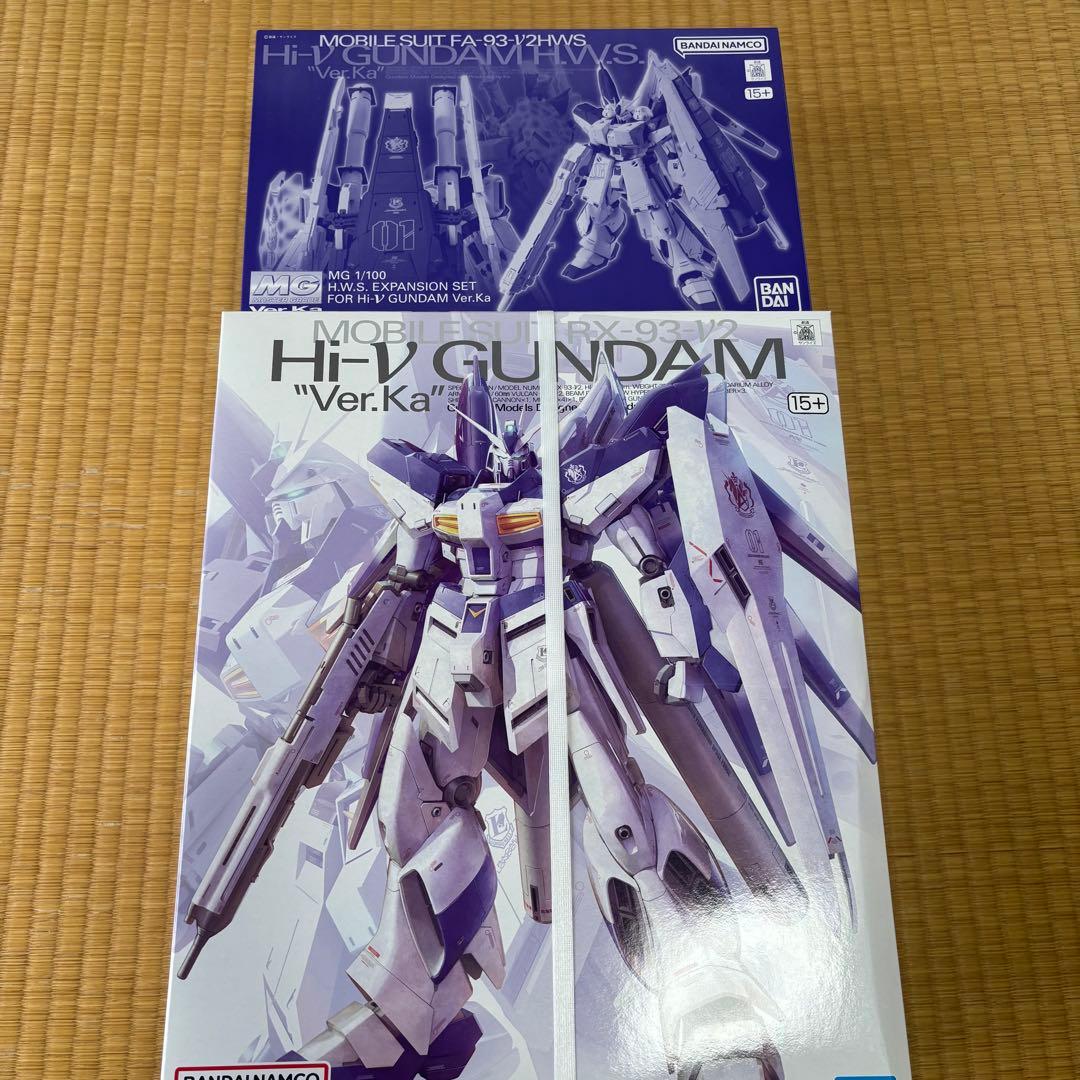 MG 1/100 Ｈｉ-νガンダム Ver.Ka　ＨＷＳ拡張セット　新品未使用