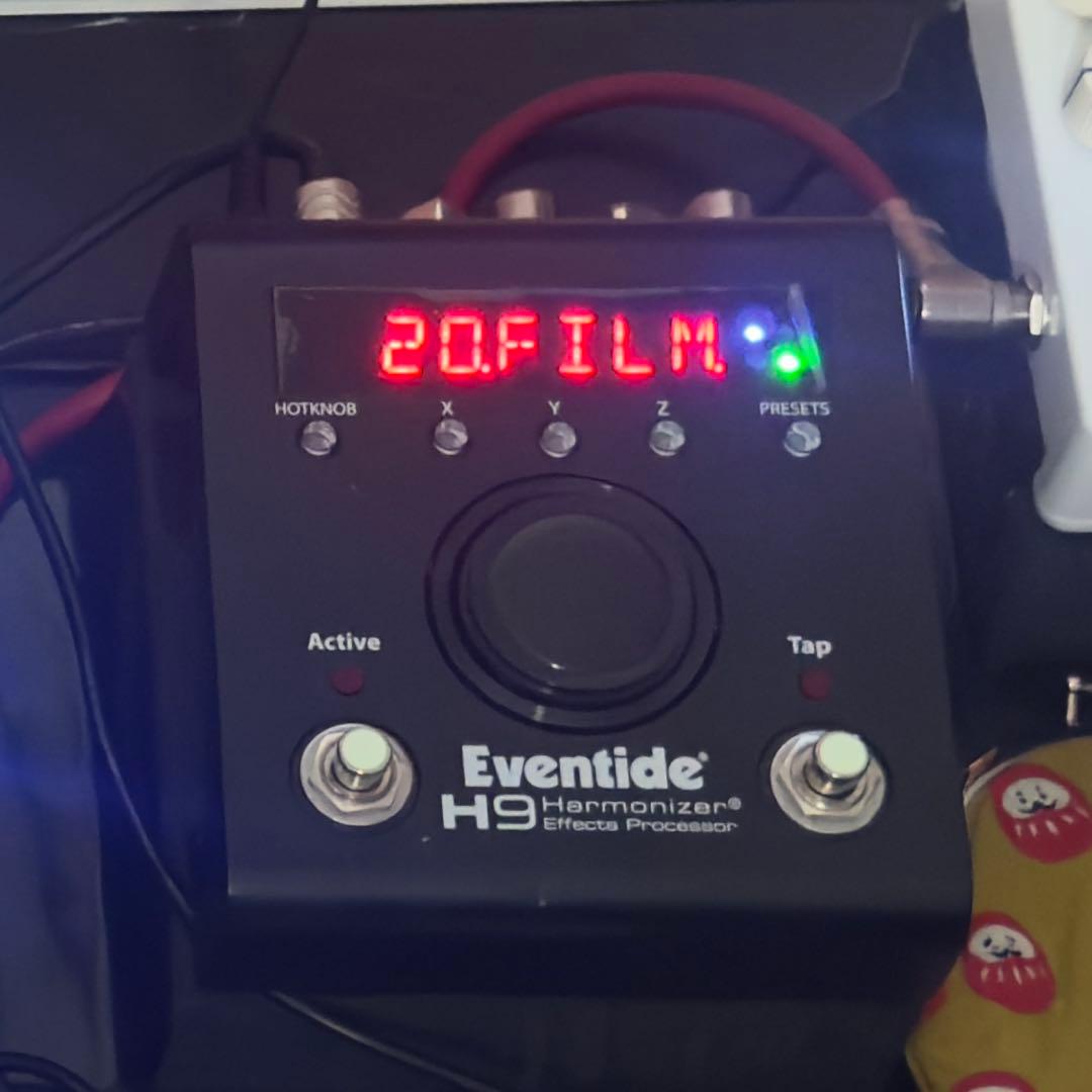 eventide h9 max dark フィルム剥がしてません