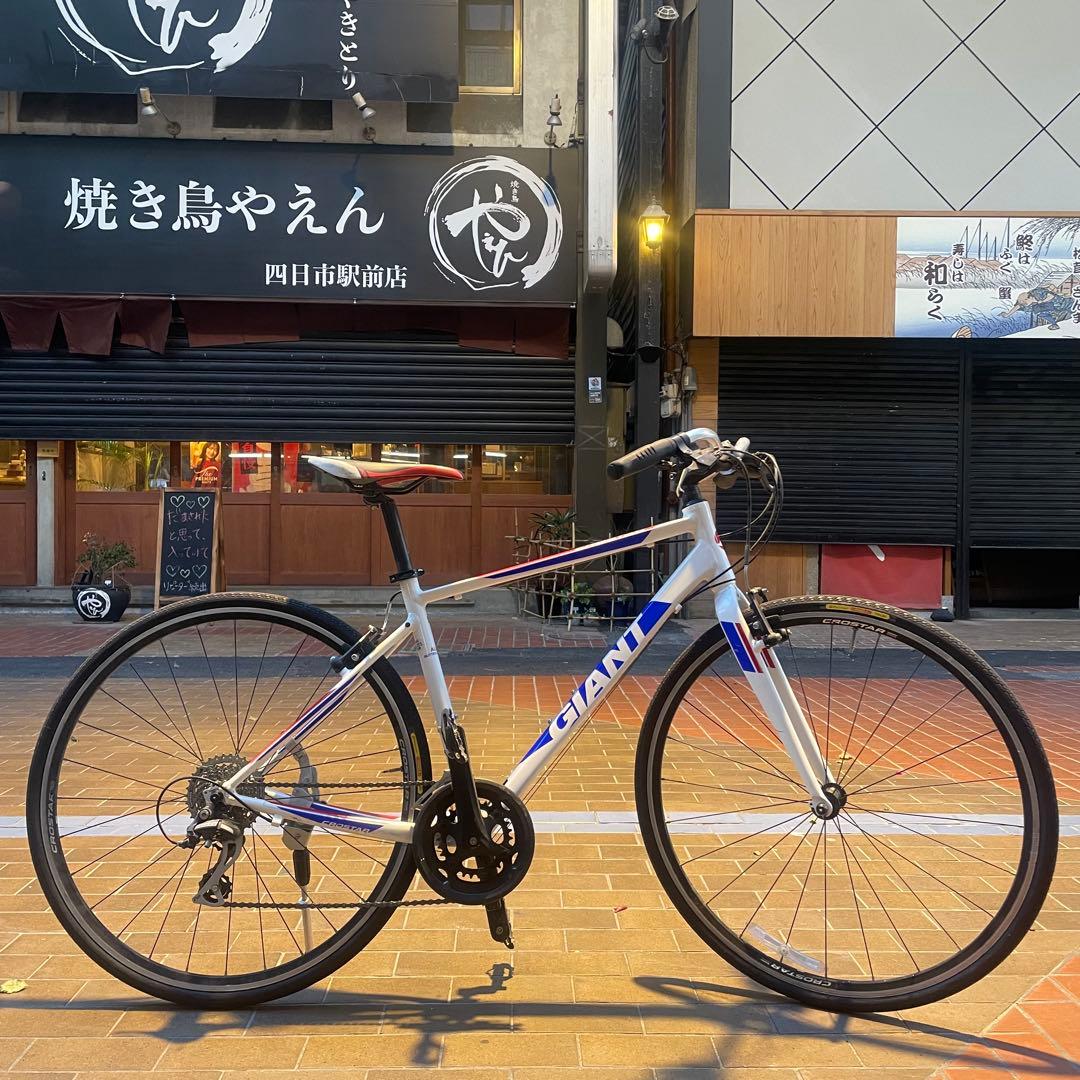 【極美品】 ジャイアント クロスター Sサイズ 2×8 タイヤとチェーン新品