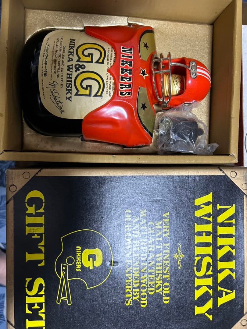 ニッカ G&G 竹鶴ブレンド アメフト NIKKA WHISKY NIKKERS