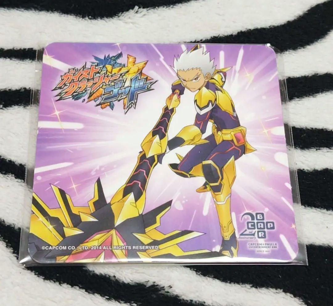激レア!!入手困難!! ガイストクラッシャーゴッド コースター カプコン×パセラ