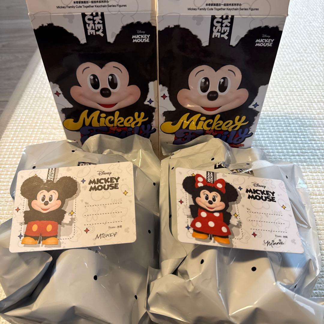 popmart ミッキーファミリー　セット　ミキミニ