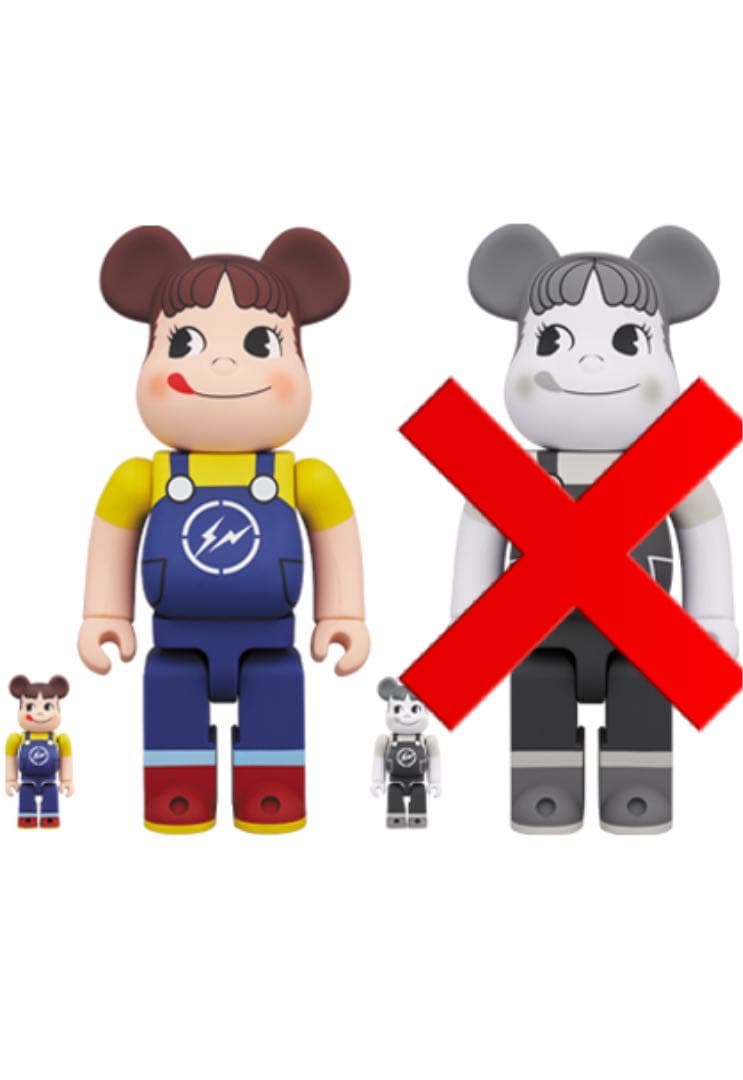 クリアファイル MILKY THE CONVENI PEKO BE@RBRICK