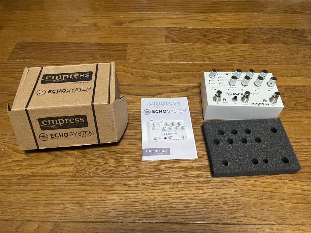 ギター Empress Echosystem