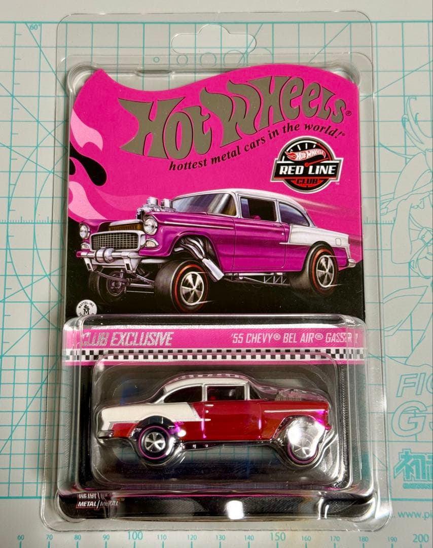 ホット ウィール RLC 55 シボレー ベルエア　ガッサー ギャッサー