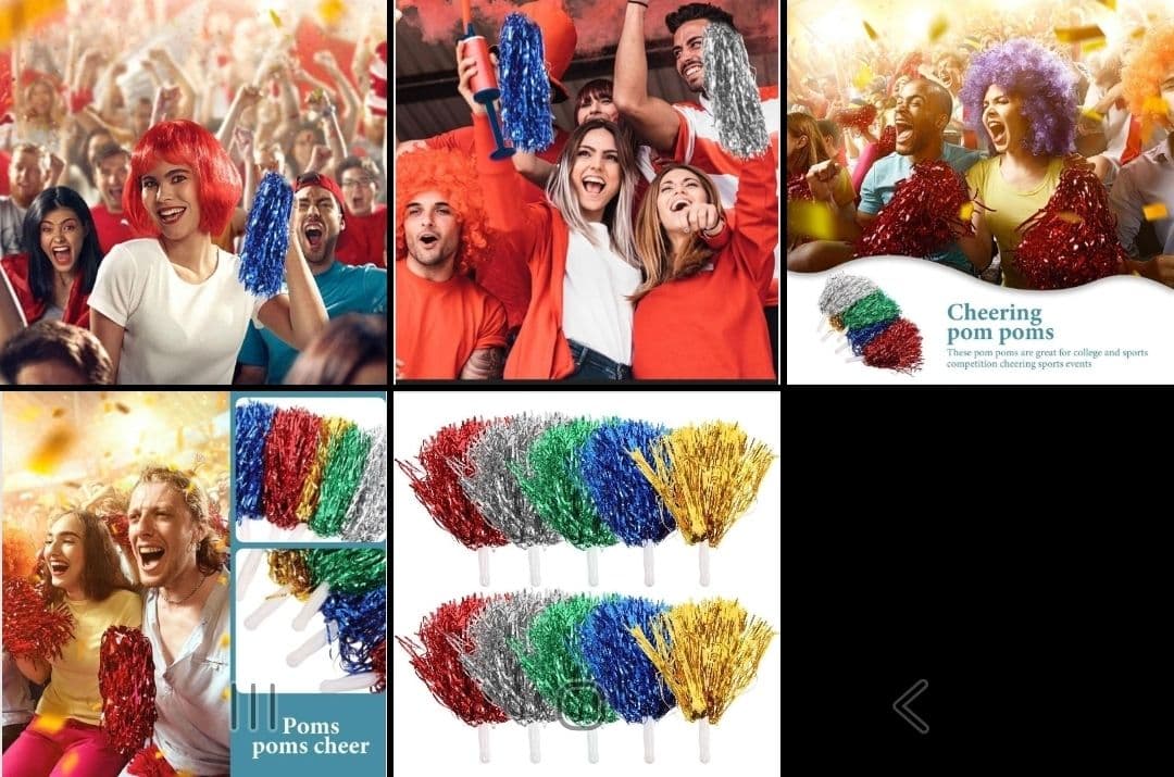 ポンポン　チアリーダー　チアガール　応援