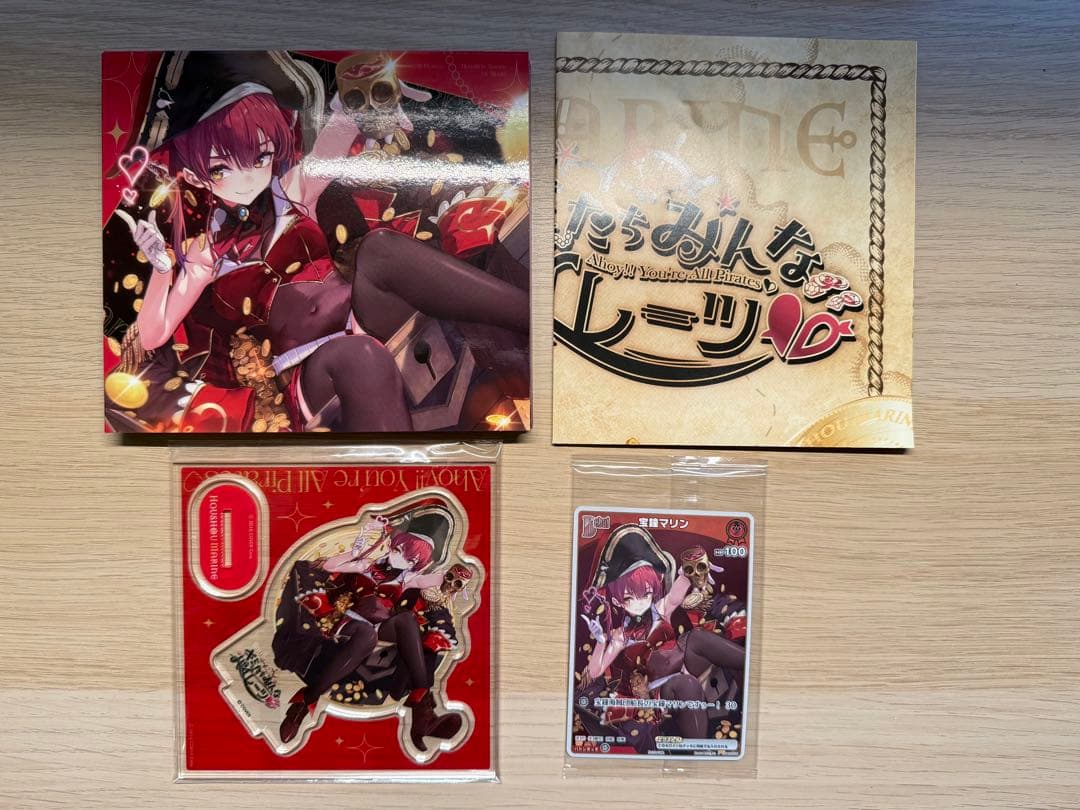 宝鐘マリン 1stアルバム「Ahoy!! キミたちみんなパイレーツ♡」