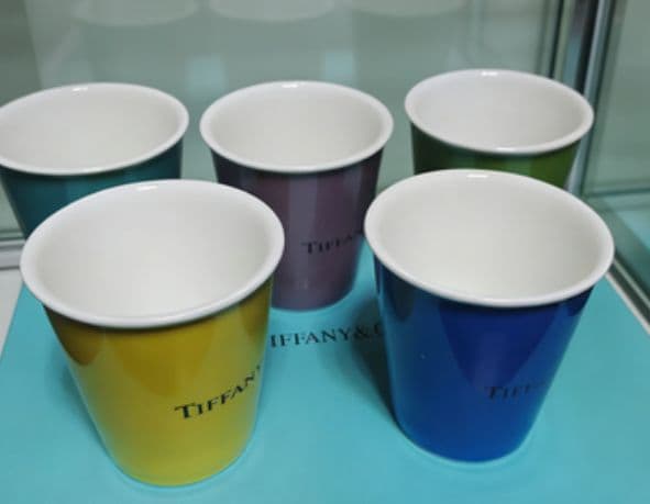 ✨極美✨ Tiffany & Co. カラフルカップ 5個セット