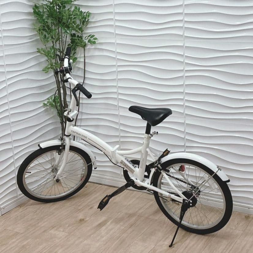 ◇キャプテンスタッグ◇折り畳み自転車◇20インチ◇大阪兵庫京都奈良滋賀和歌山◇