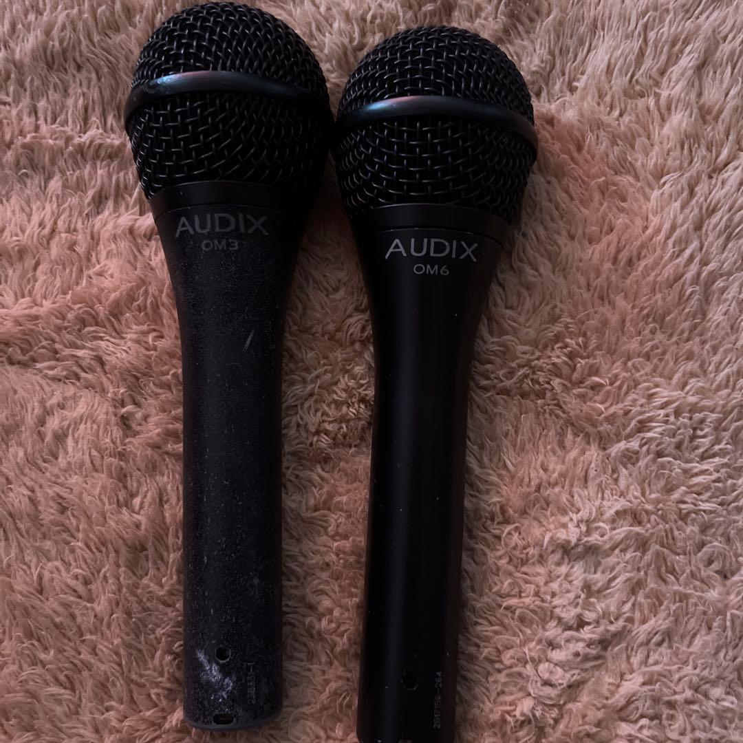 Audix OM3とOM6