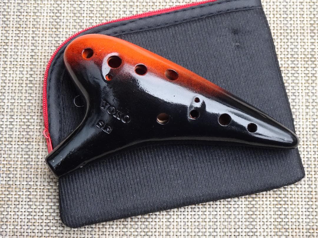 ＹＯＫＯオカリナ　ソプラノF管（レッド）