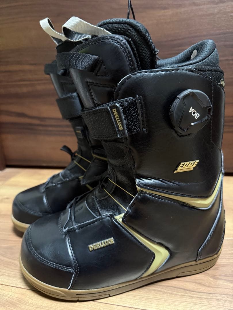 DEELUXE EDGE 19/20 25.5cm ゴールド／ブラック