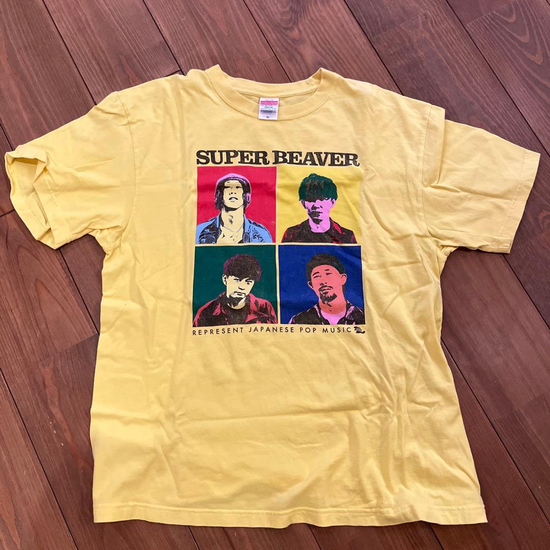 【レア】SUPER BEAVER ライブTシャツ イエロー XL
