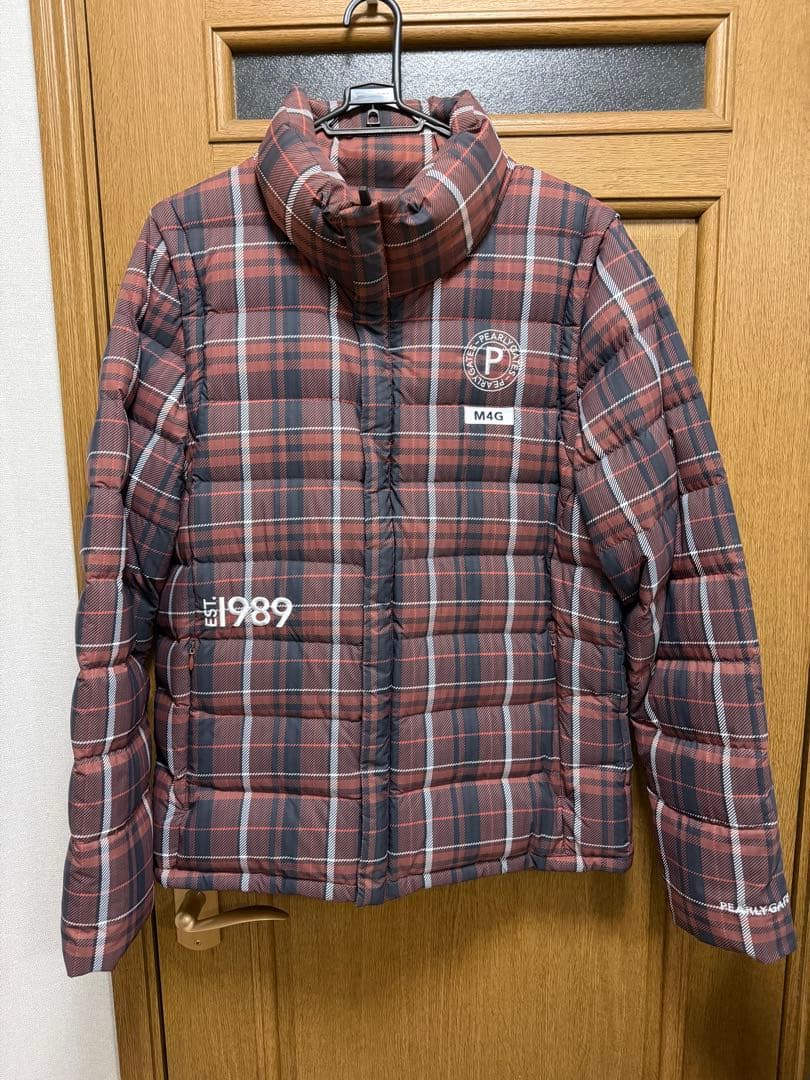 極美品 PEARLY GATES ナイロンダウンジャケット パーリーゲイツ