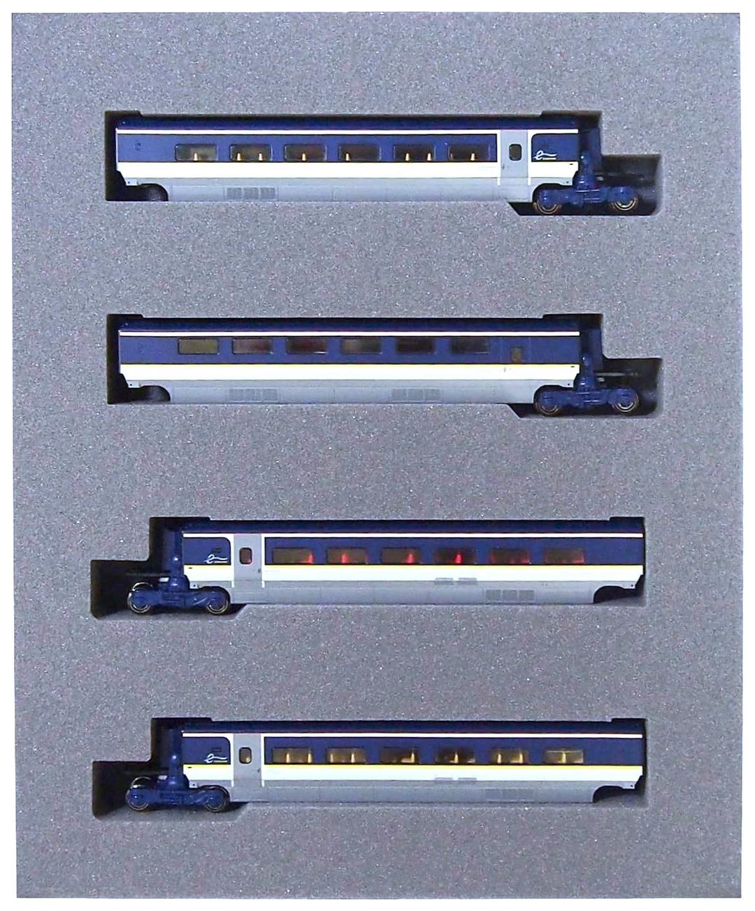 KATO 10-1298 ユーロスター新塗色 4両増結セット