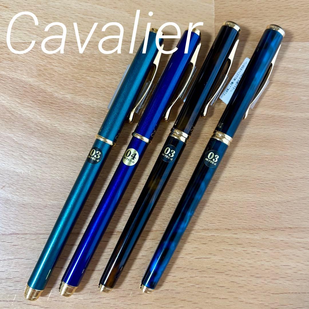 PILOT HI-TEC-C Cavalier ボールペン 0.3 0.4 黒