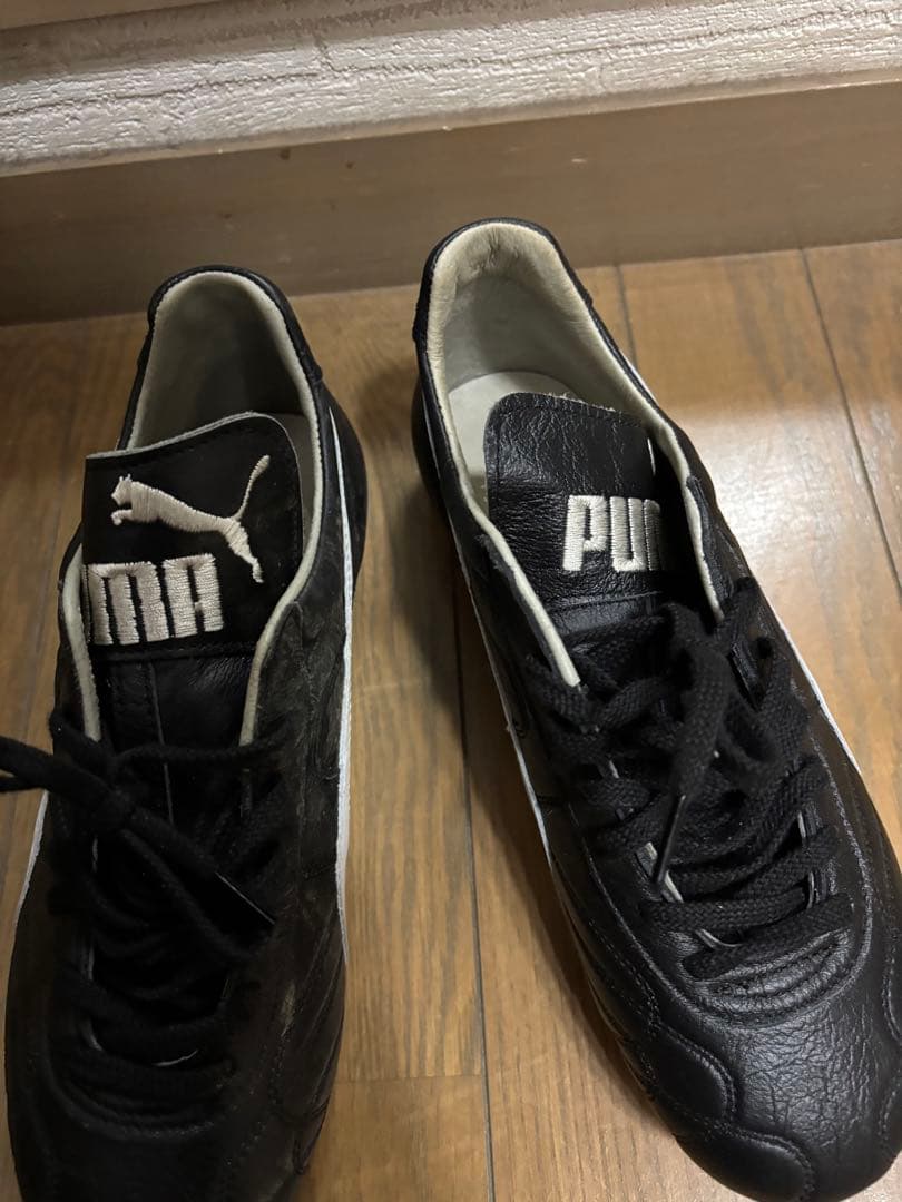 PUMA スパイクシューズ 25.5cm 黒　スフィーダ　カズ　三浦知良