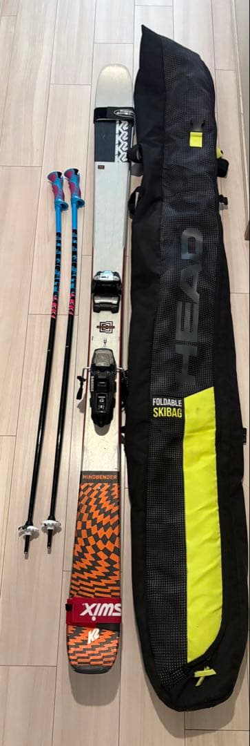 K2 MINDBENDER 177cm --LEKIストック+ HEADケース付