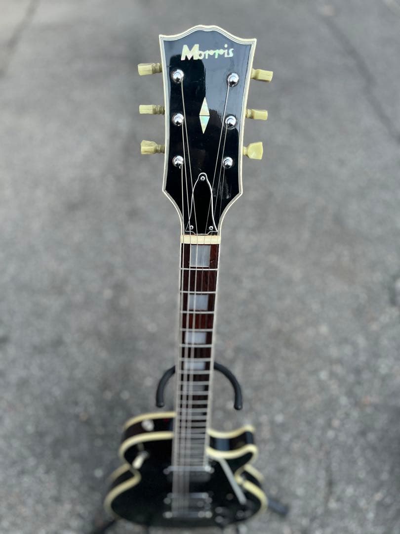 【Morris レスポールタイプ リフレット済み ハードケース付】