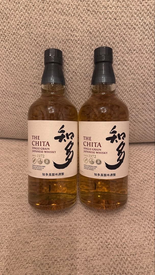 知多 シングルグレインウイスキー 700ml×2本セット