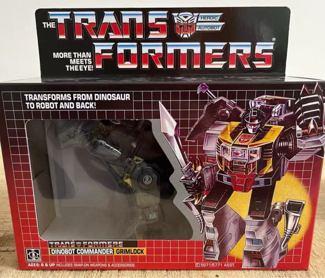 美品アメリカ版　トランスフォーマー G1 ダイノボット 砲撃戦士 5体セット