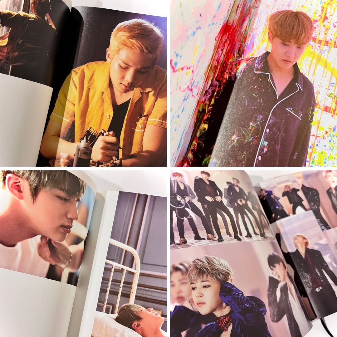 BTS WINGS concept book SUGA ユンギ プレフォト
