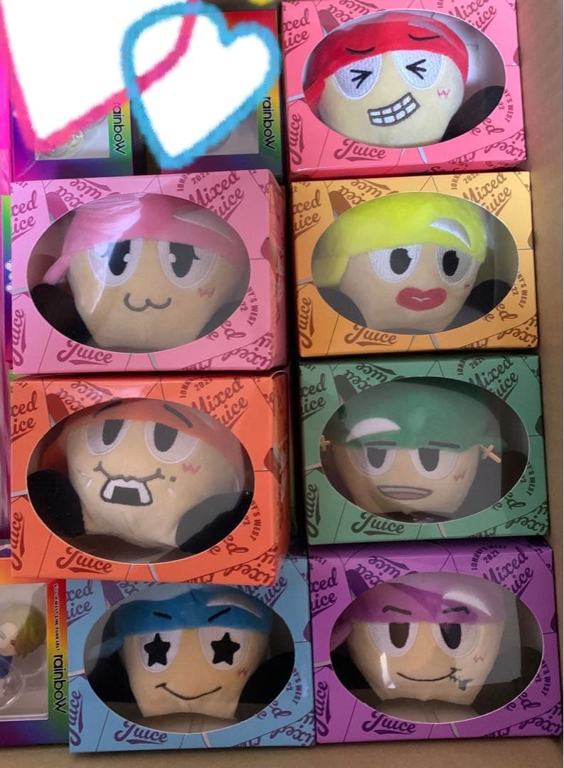 新品未開封　WEST. ぶらさげるヤツ ヤツぬい ジャニーズWEST 7個セット